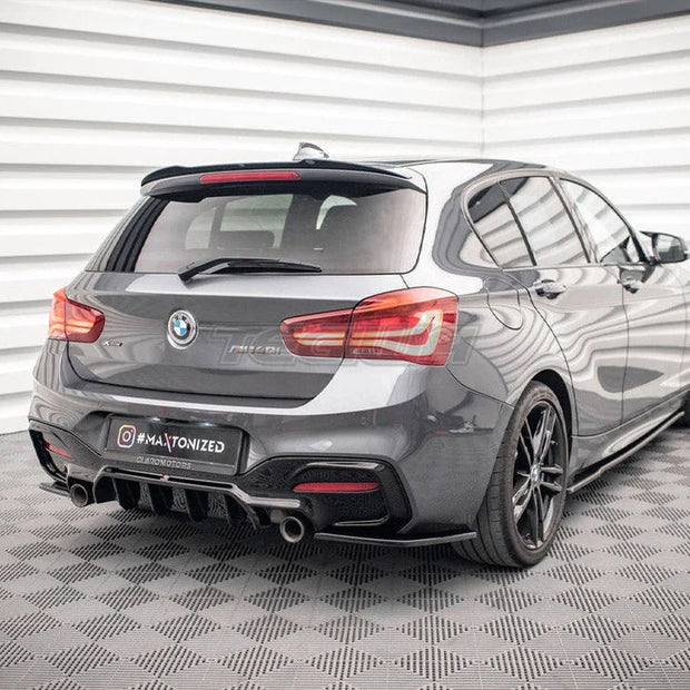Maxton Design Rear Side Splitters V.3 BMW 1-Series F20 M-power Facelift