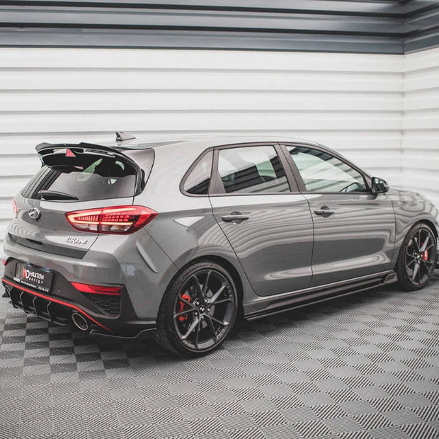 Maxton Design Rear Side Splitters V.3 Hyundai I30 N Hatchback MK3 Facelift 2020-