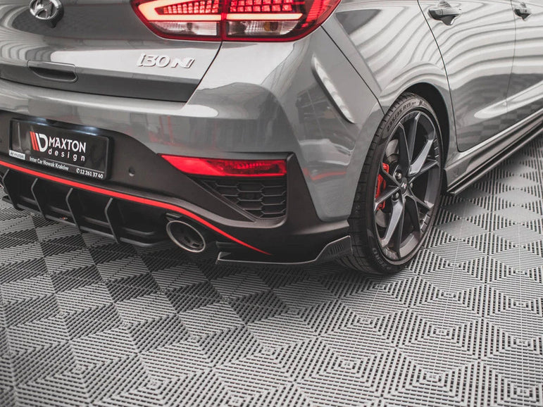Maxton Design Rear Side Splitters V.3 Hyundai I30 N Hatchback MK3 Facelift 2020-