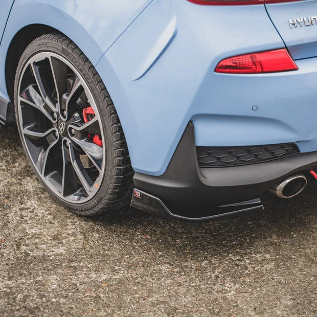 Maxton Design Rear Side Splitters V.3 Hyundai I30 N MK3 Hatchback 17-20
