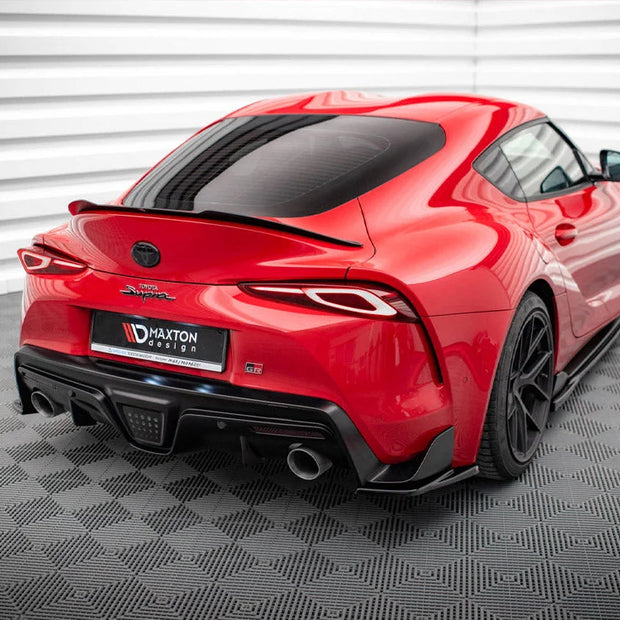 Maxton Design Rear Side Splitters V.3 Toyota Supra MK5 2019-