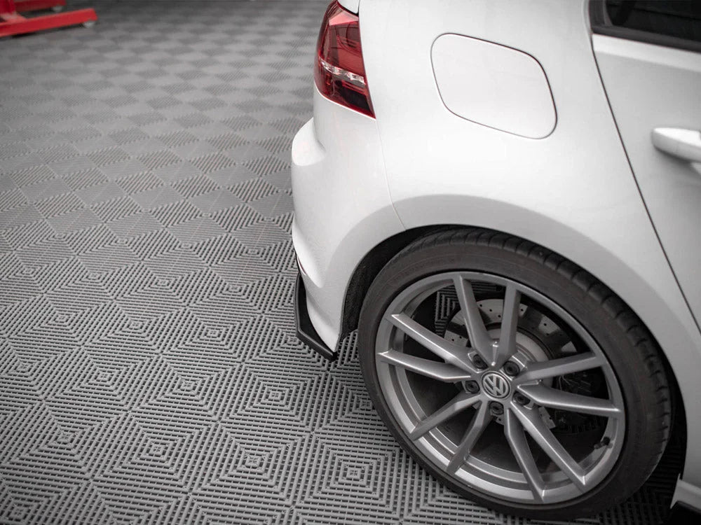 Maxton Design Rear Side Splitters V.3 Volkswagen Golf R MK7 13-16