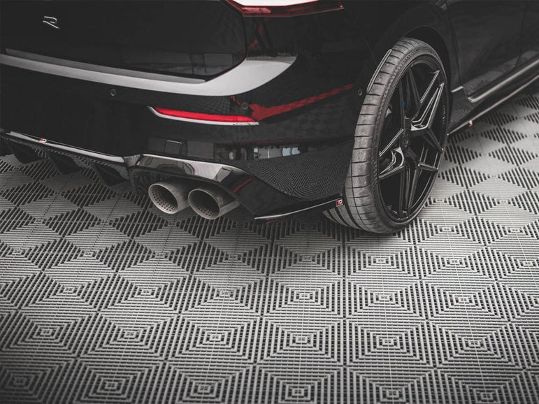 Maxton Design Rear Side Splitters V.3 Volkswagen Golf R MK8 20-