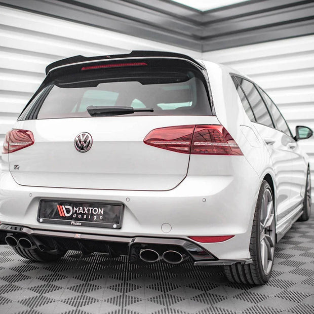 Maxton Design Rear Side Splitters V.4 Volkswagen Golf R MK7 13-16