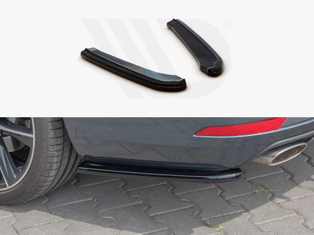 Maxton Design Rear Side Splitters V1 Seat Leon MK 3.5 Cupra ST 2017-