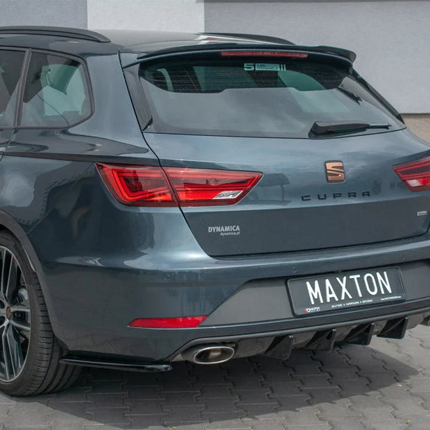 Maxton Design Rear Side Splitters V1 Seat Leon MK 3.5 Cupra ST 2017-