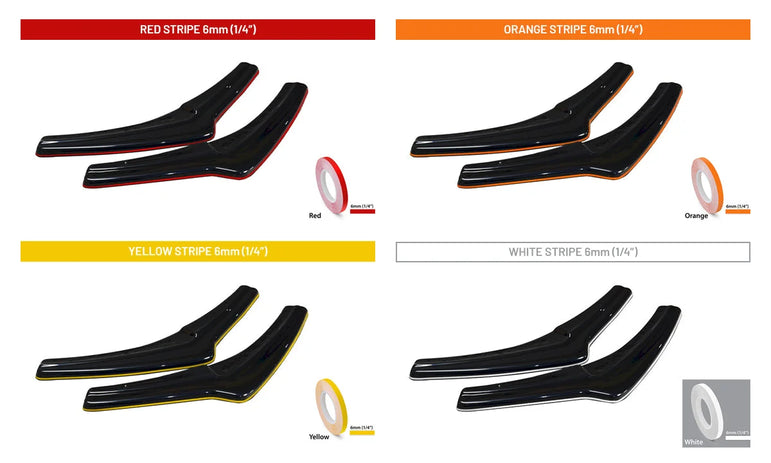 Maxton Design Rear Side Splitters V1 Toyota GR Yaris MK4 2020-