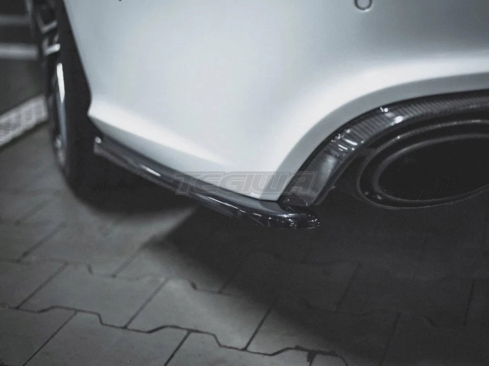 Maxton Design Rear Side Splitters V2 Audi RS6 C7 13-17