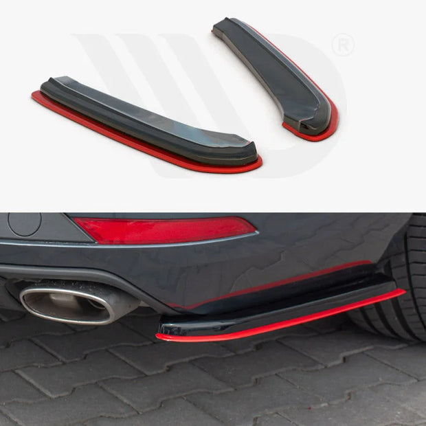 Maxton Design Rear Side Splitters V2 Seat Leon MK 3.5 Cupra ST 2017-