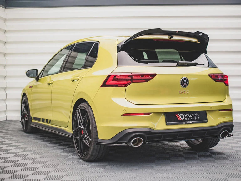 Maxton Design Rear Side Splitters V2 Volkswagen Golf 8 GTI Clubsport 20-