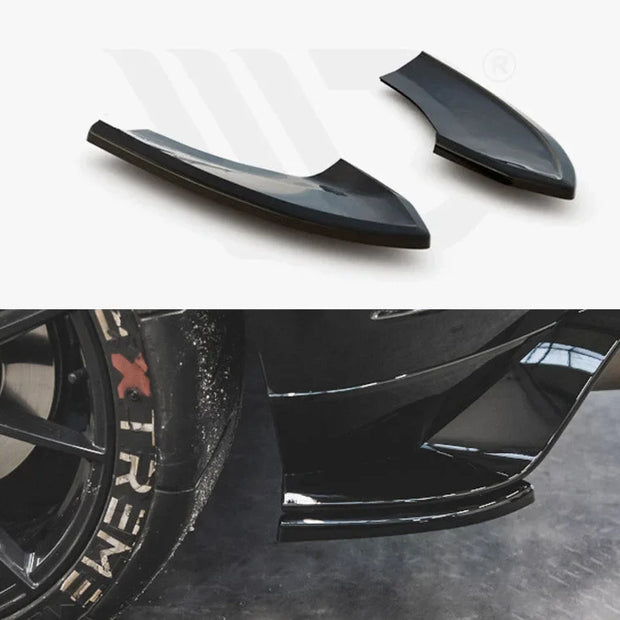 Maxton Design Rear Side Splitters Volkswagen Golf MK7.5 GTI TCR 2019