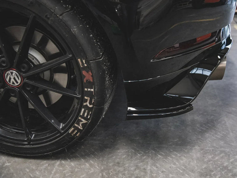 Maxton Design Rear Side Splitters Volkswagen Golf MK7.5 GTI TCR 2019