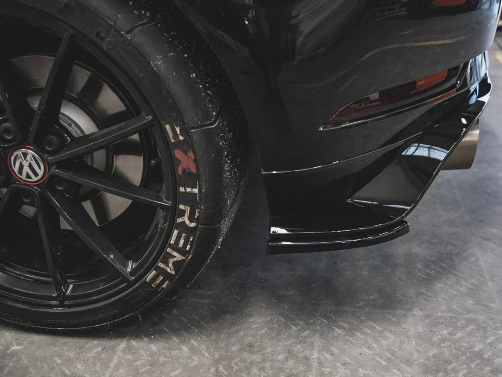 Maxton Design Rear Side Splitters Volkswagen Golf MK7.5 GTI TCR 2019