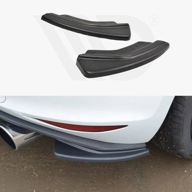 Maxton Design Rear Side Splitters Volkswagen Golf MK7 GTI 13-16