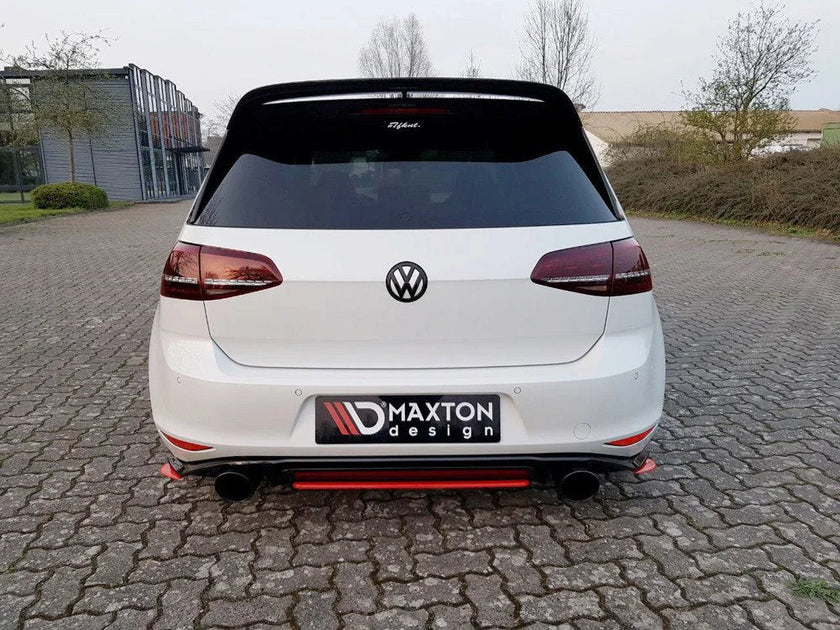 Maxton Design Rear Side Splitters Volkswagen Golf MK7 GTI Clubsport 16-17