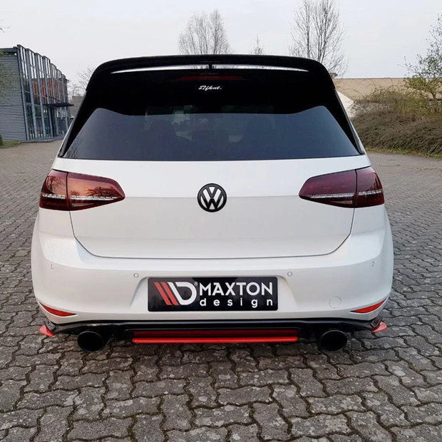 Maxton Design Rear Side Splitters Volkswagen Golf MK7 GTI Clubsport 16-17