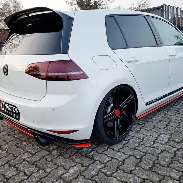 Maxton Design Rear Side Splitters Volkswagen Golf MK7 GTI Clubsport 16-17