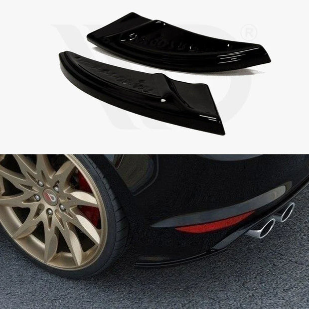 Maxton Design Rear Side Splitters Volkswagen Golf MK7 R 13-16