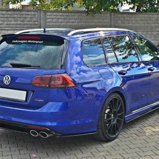 Maxton Design Rear Side Splitters Volkswagen Golf MK7 R Estate 17-19