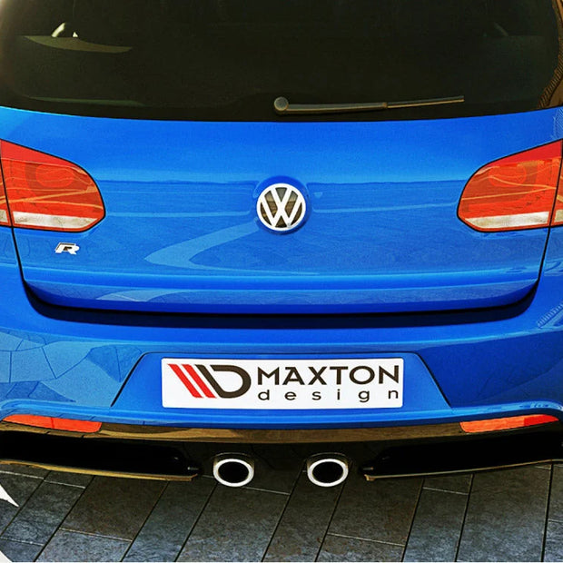 Maxton Design Rear Side Splitters Volkswagen Golf VI R
