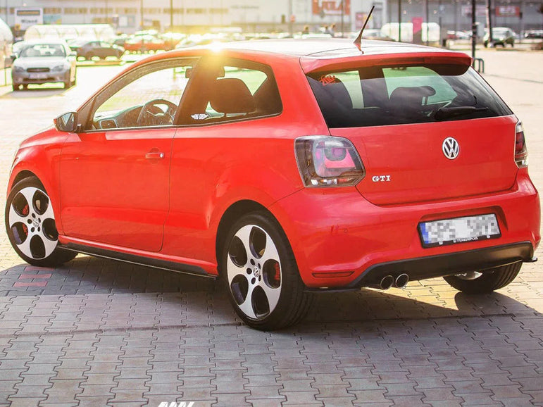 Maxton Design Rear Side Splitters Volkswagen Polo MK5 GTI 6R Pre-facelift 09-14