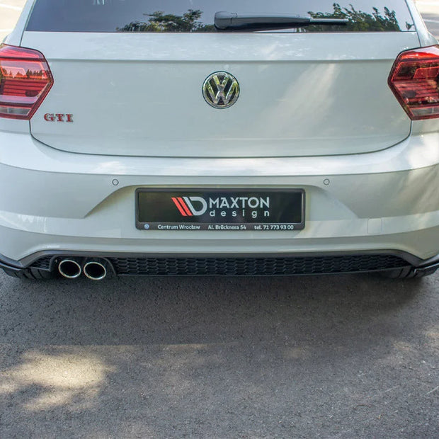 Maxton Design Rear Side Splitters Volkswagen Polo MK6 GTI 17-21