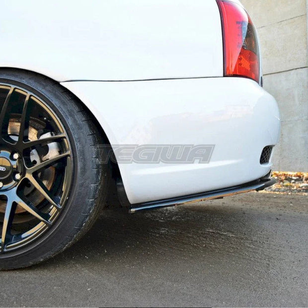 Maxton Design Rear Splitter Audi RS4 B5