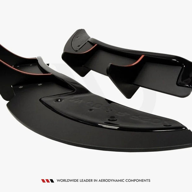 Maxton Design Rear Splitter Volkswagen Golf MK6 R Cnc 08-12
