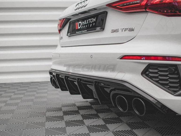 Maxton Design Rear Valance Audi A3 S-line Sportback 8Y 2020+