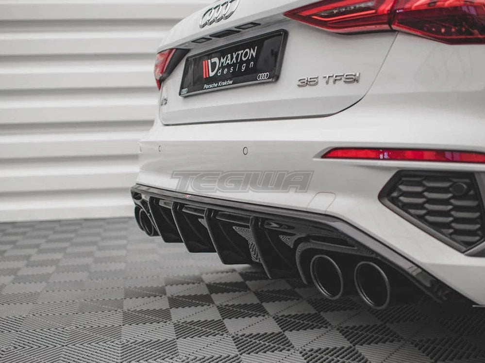 Maxton Design Rear Valance Audi A3 S-line Sportback 8Y 2020+
