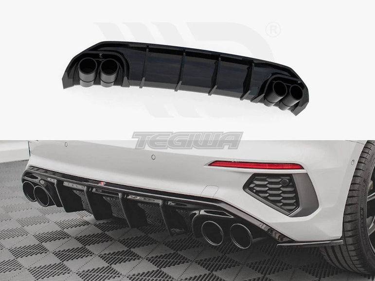 Maxton Design Rear Valance Audi A3 S-line Sportback 8Y 2020+