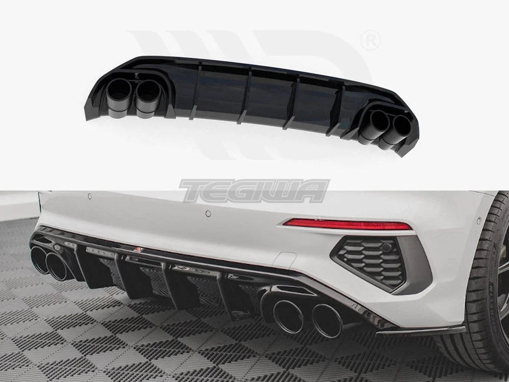 Maxton Design Rear Valance Audi A3 S-line Sportback 8Y 2020+