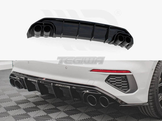 Maxton Design Rear Valance Audi A3 S-line Sportback 8Y 2020+