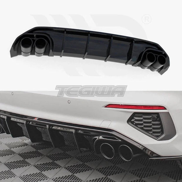 Maxton Design Rear Valance Audi A3 S-line Sportback 8Y 2020+