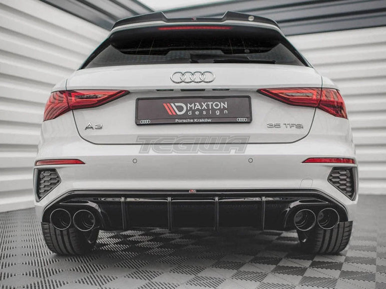 Maxton Design Rear Valance Audi A3 S-line Sportback 8Y 2020+