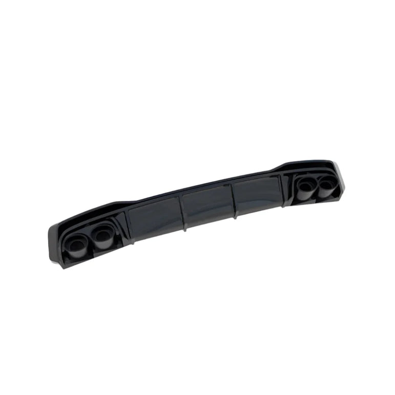 Maxton Design Rear Valance Audi A3 S-line Sportback 8Y 2020 + Tips Included - BLACK Splitters Skirts & Diffusers
