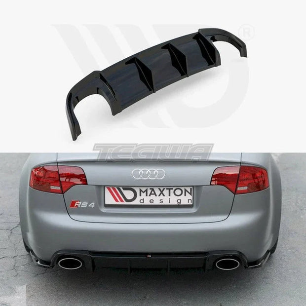 Maxton Design Rear Valance Audi RS4 B7 06-08