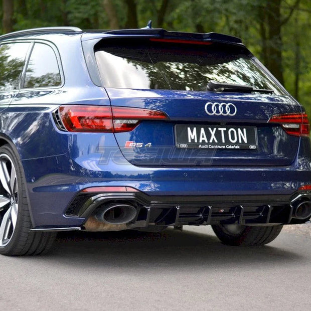 Maxton Design Rear Valance Audi RS4 B9 Avant 17-19
