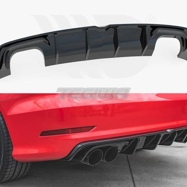 Maxton Design Rear Valance Audi S3 Sedan 8V 13-16