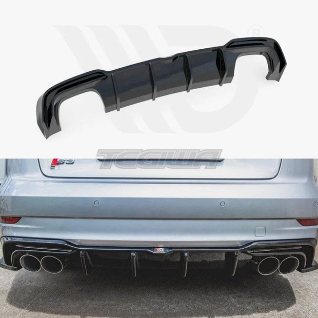 Maxton Design Rear Valance Audi S3 Sedan 8V Facelift 16-20