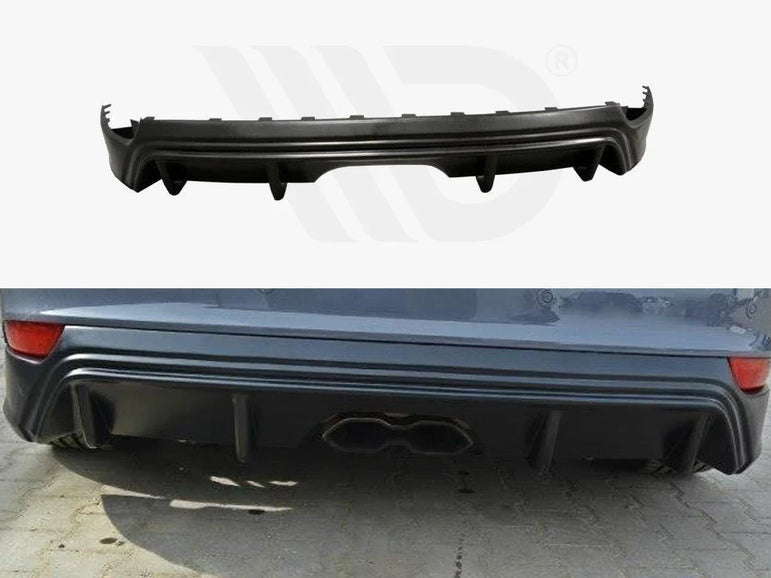 Maxton Design Rear Valance Ford Focus MK3 ST Facelift Rs-look 01-18