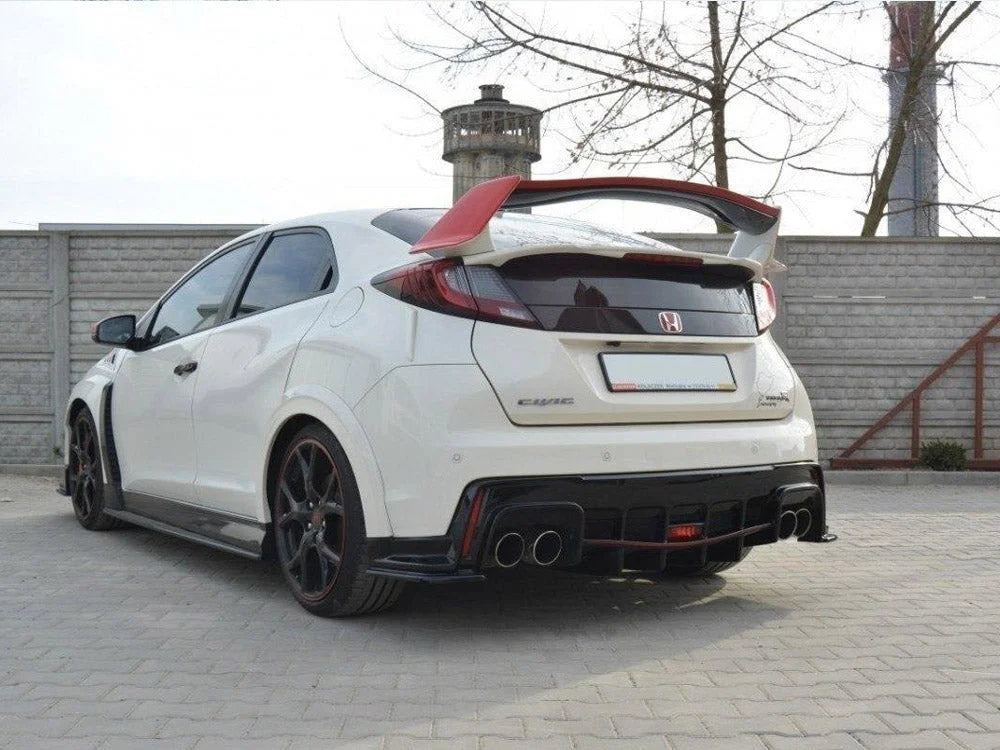 Maxton Design Rear Valance Honda Civic IX Type R 15-17