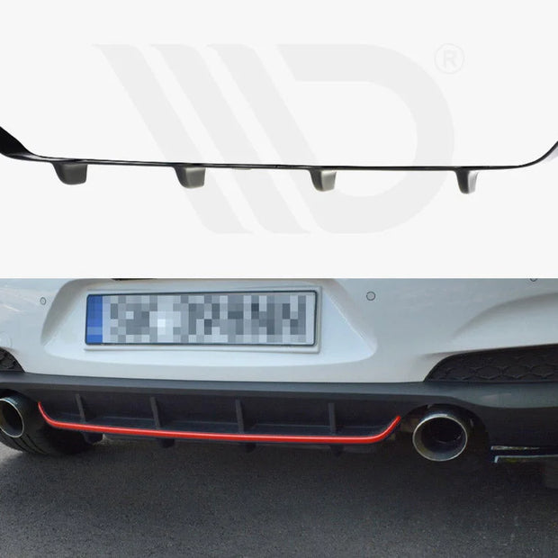 Maxton Design Rear Valance Hyundai I30 MK3 N 01-20