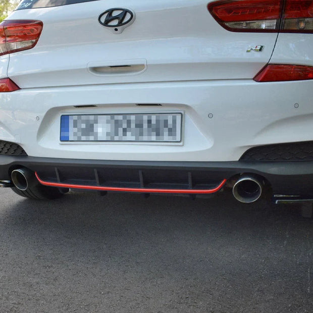 Maxton Design Rear Valance Hyundai I30 MK3 N 01-20