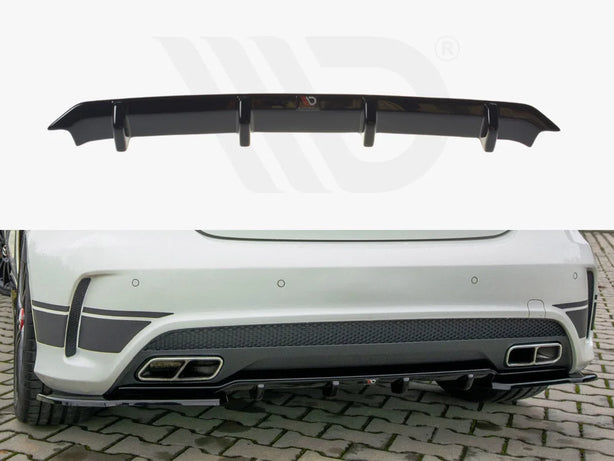 Maxton Design Rear Valance Mercedes A45 AMG W176 01-15