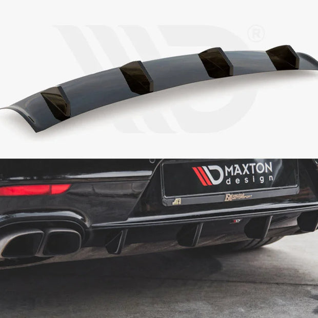 Maxton Design Rear Valance Porsche Panamera Turbo 970 Facelift 13-16