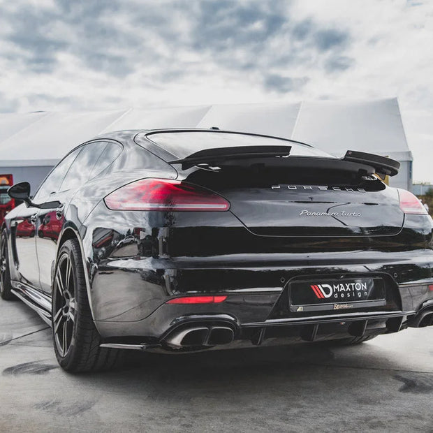 Maxton Design Rear Valance Porsche Panamera Turbo 970 Facelift 13-16