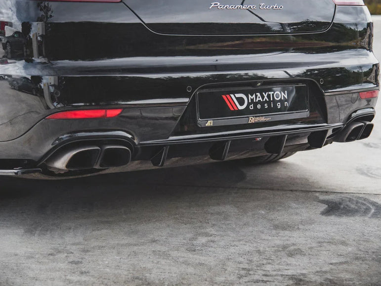 Maxton Design Rear Valance Porsche Panamera Turbo 970 Facelift 13-16