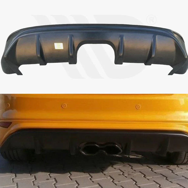 Maxton Design Rear Valance RS2015 Style Ford Focus MK3 ST Preface 2010-14