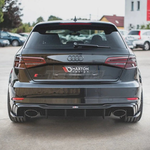 Maxton Design Rear Valance V.2 Audi RS3 8V Sportback Facelift 2017-UP